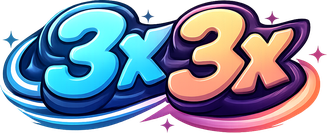 3x 3x হোম পেজের লোগো